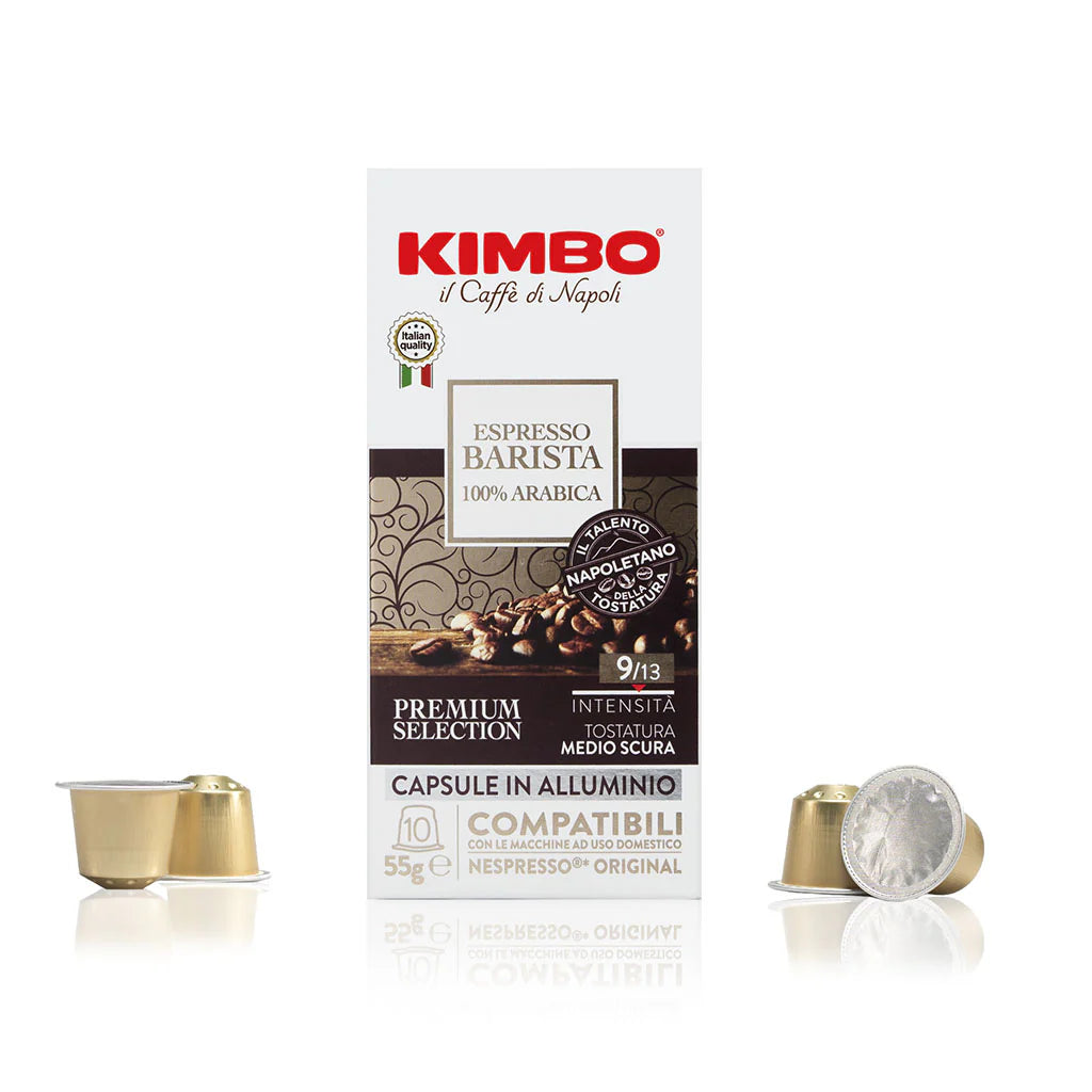 Capsules Compatibles Nespresso®* Original en Aluminium – Espresso Barista 100% Arabica