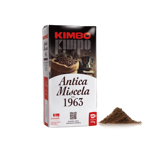 Kimbo Antica Miscela 100 % Arabica – Café Moulu Filtre 226 g