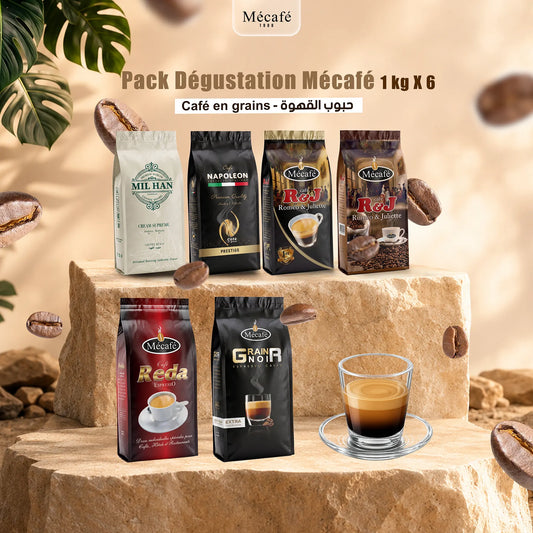 PACK SÉLECTION MÉCAFÉ – 1 KG x 6