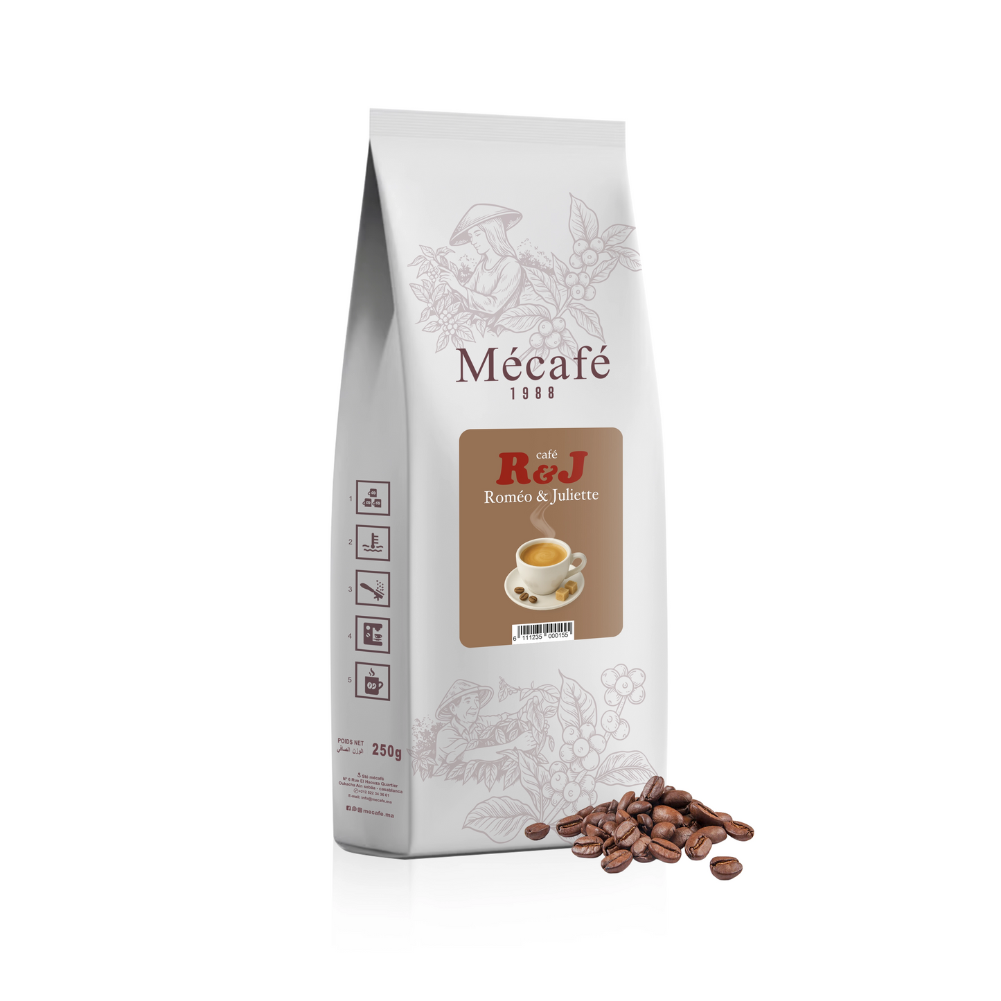 Café ROMEO & JULLIETE Marron 250g