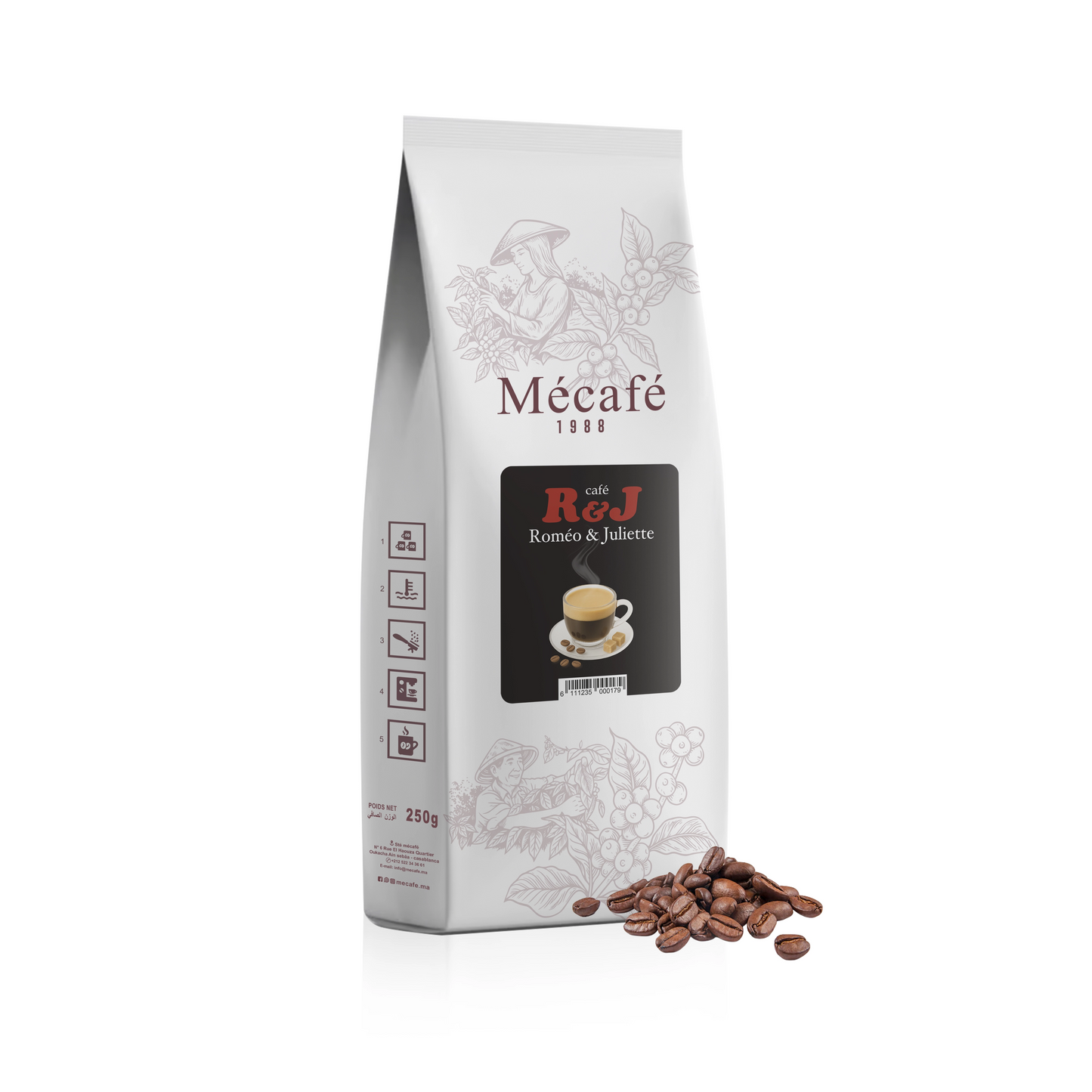Café ROMEO & JULLIETE Noir 250g