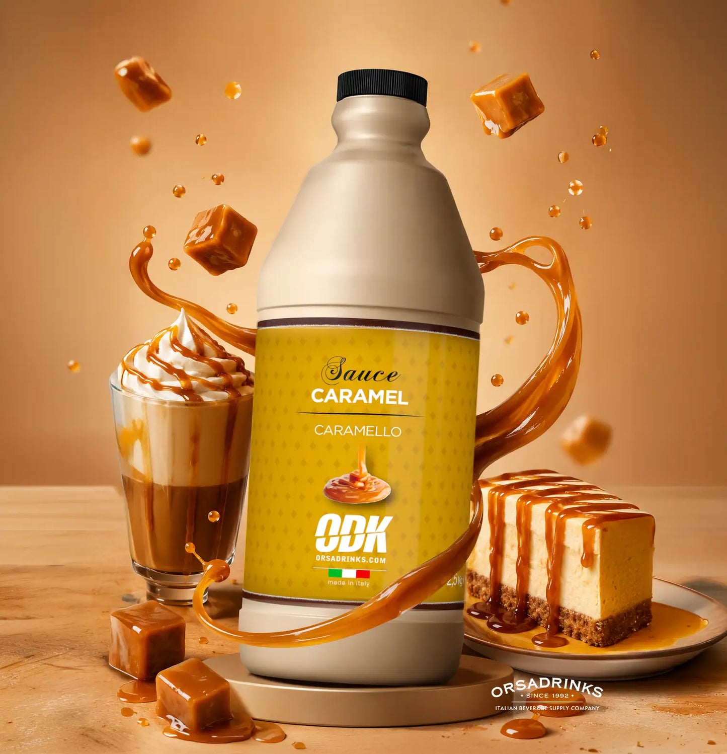 SAUCE CARAMEL – Orsadrinks 2,5 Kg